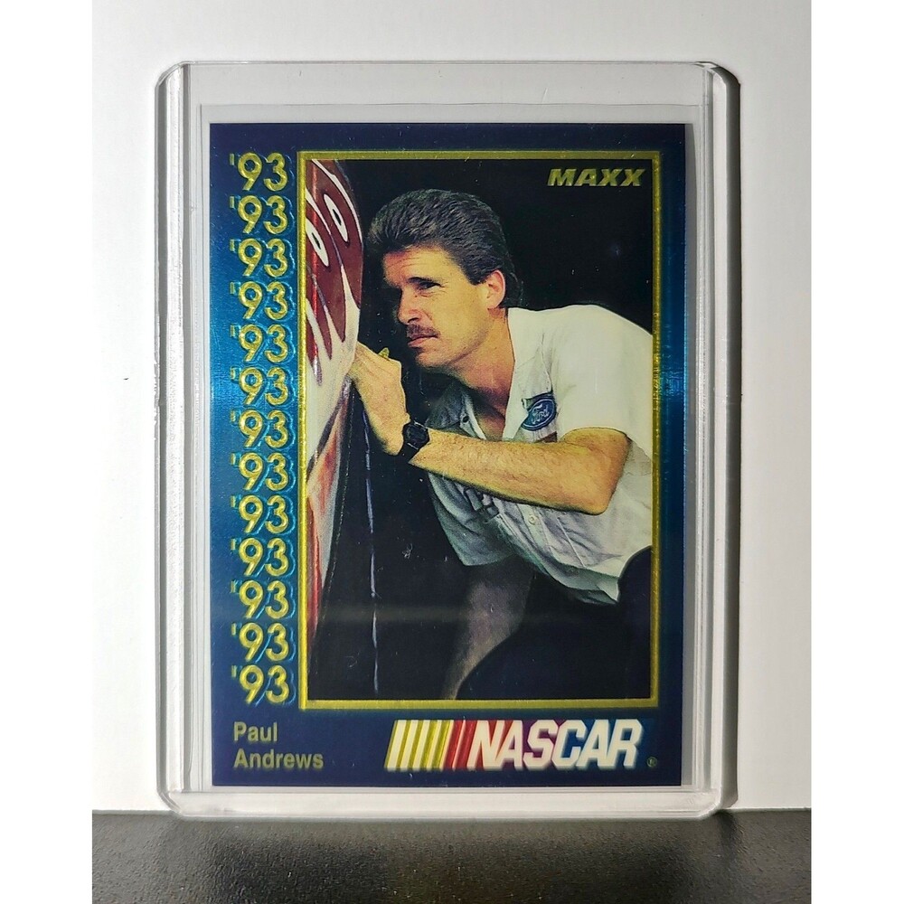 Paul Andrews 1993 Maxx Premier Plus Racing #127 NASCAR Card AK Racing